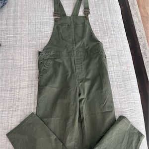 Hunter Green Utility overalls